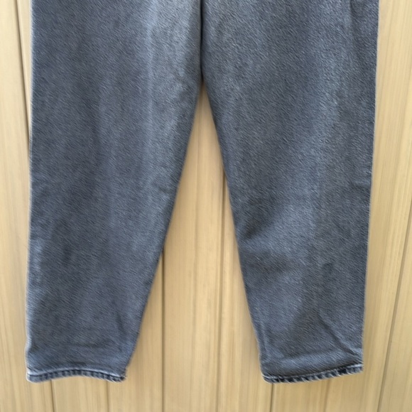 Triarchy Baggy Denim Jeans sz 27  Button Fly Charcoal Wash Hip Hop High Rise New - Picture 9 of 14